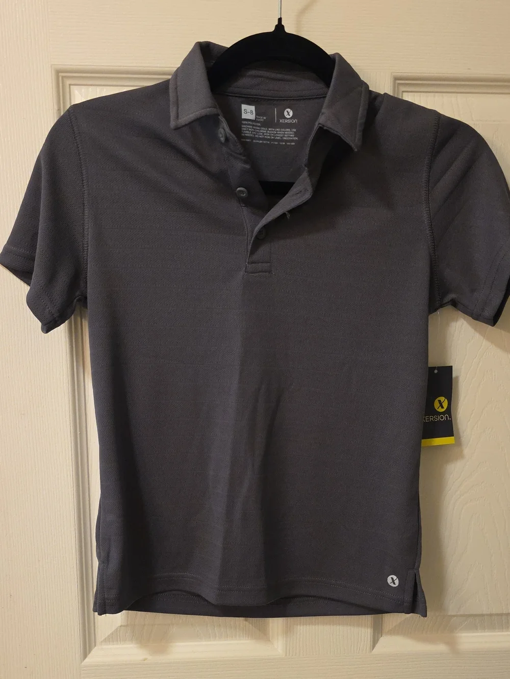 Xersion Men’s Charcoal Gray Polo Shirt